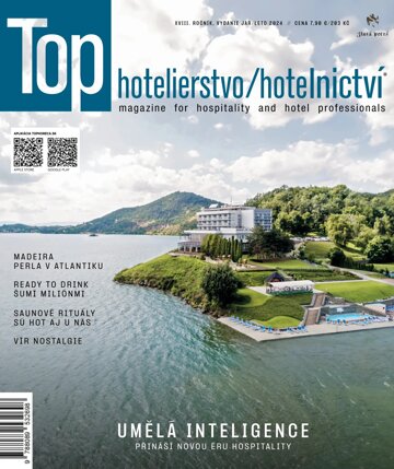 Obálka e-magazínu Top Hotelierstvo / Hotelnictví jar 2024
