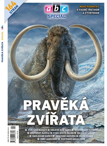 Obálka e-magazínu Pravěká zvířata