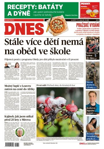 Obálka e-magazínu MF Dnes 27.10.2025