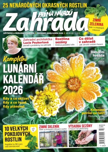 Obálka e-magazínu Zahrada prima nápadů 12/25-01/26
