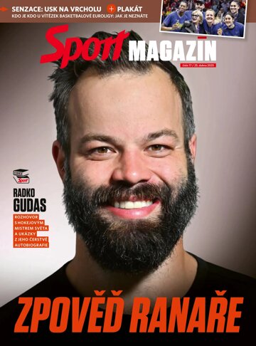 Obálka e-magazínu ZPOVĚD RANAŘE - Sport magazín 17/2025