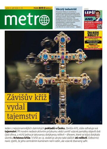 Obálka e-magazínu deník METRO 11.9.2026
