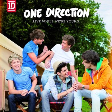 Obálka uvítací melodie Live While We're Young