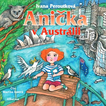 Obálka audioknihy Anička v Austrálii