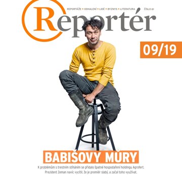 Obálka audioknihy Reportér září 2019