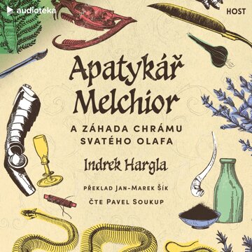 Obálka audioknihy Apatykář Melchior a záhada chrámu svatého Olafa