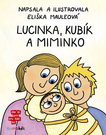 Obálka knihy Lucinka, Kubík a miminko