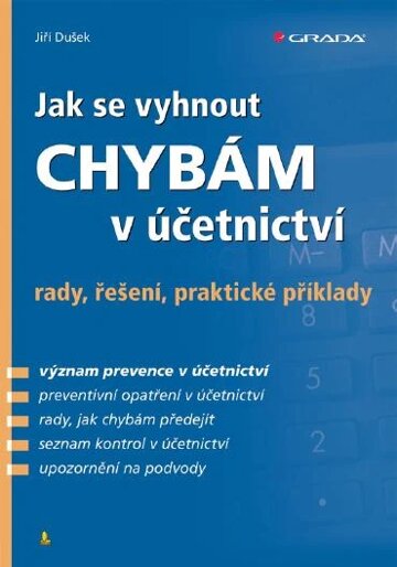 Obálka knihy Jak se vyhnout chybám v účetnictví