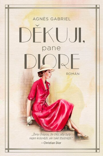 Obálka knihy Děkuji, pane Diore