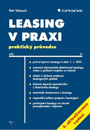 Obálka knihy Leasing v praxi, 5. aktualizované vydání