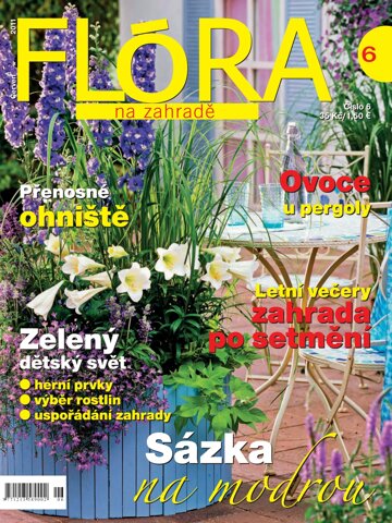 Obálka e-magazínu Flóra na zahradě na zahradě 6/2011