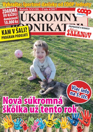 Obálka e-magazínu Súkromný podnikateľ 4/2017