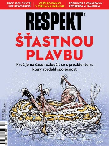 Obálka e-magazínu Respekt 2/2018