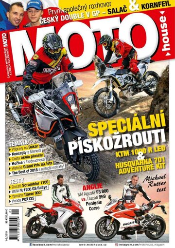 Obálka e-magazínu Motohouse 1-2/2019