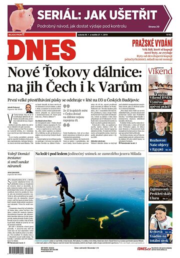 Obálka e-magazínu MF Dnes 26.1.2019
