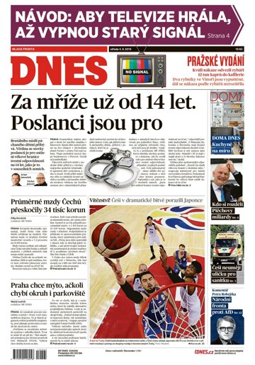 Obálka e-magazínu MF Dnes 4.9.2019