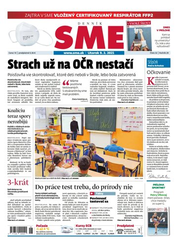 Obálka e-magazínu SME 9-2-2021