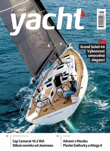 Obálka e-magazínu Yacht 3/2021