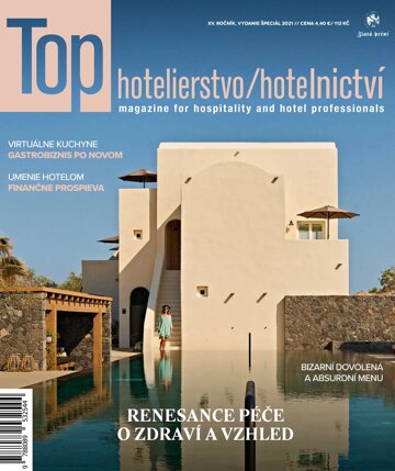 Obálka e-magazínu top hotelierstvo/hotelnictvi special 2021-free