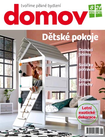 Obálka e-magazínu Domov 8/2021