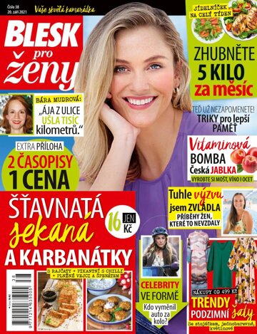 Obálka e-magazínu Blesk pro ženy 38/2021