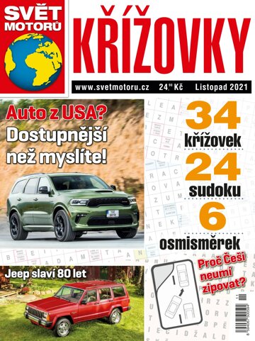 Obálka e-magazínu Svět motorů Křížovky 11/2021