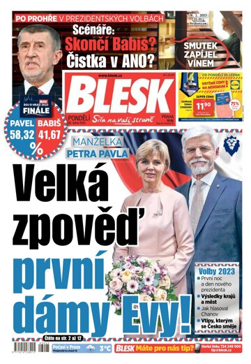 Obálka e-magazínu Blesk 30.1.2023