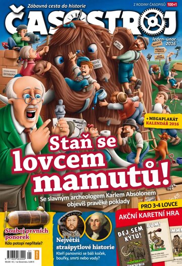 Obálka e-magazínu Časostroj 1-2/2016