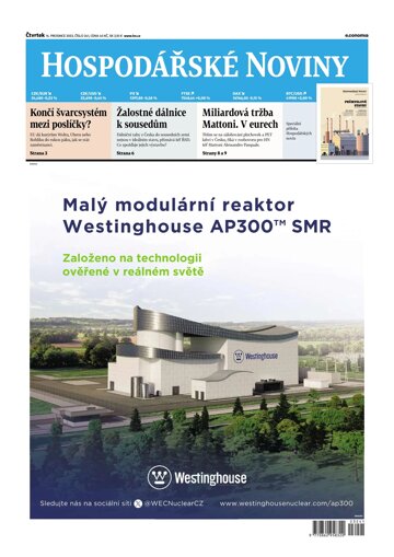 Obálka e-magazínu Hospodářské noviny 241 - 14.12.2023