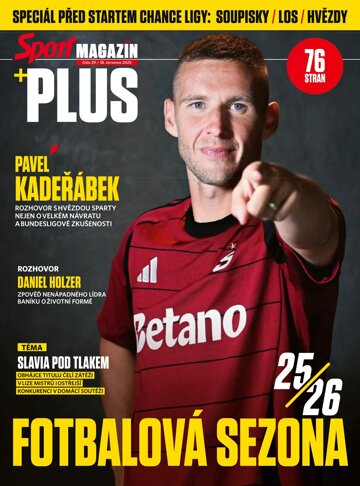 Obálka e-magazínu SPORT Magazín 18.7.2025