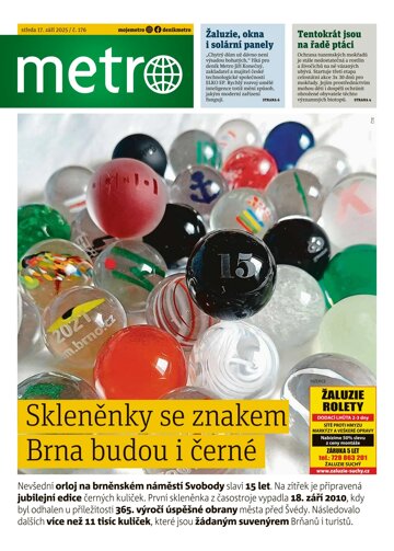 Obálka e-magazínu METRO Hradec - 17.09.2025