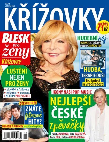 Obálka e-magazínu Blesk pro ženy Křížovky 11/2025