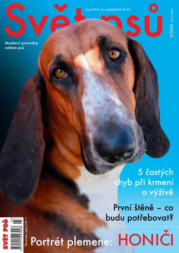 Obálka e-magazínu Svět psů 3/2026