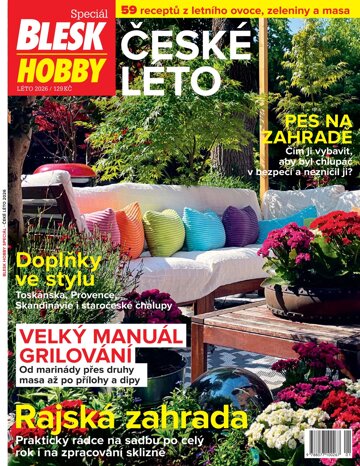 Obálka e-magazínu Blesk Hobby České léto