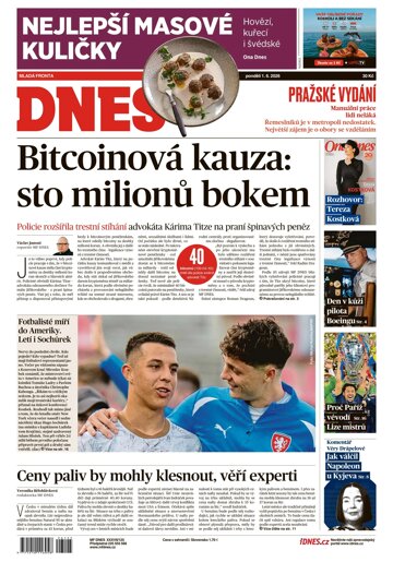 Obálka e-magazínu MF Dnes 1.6.2026