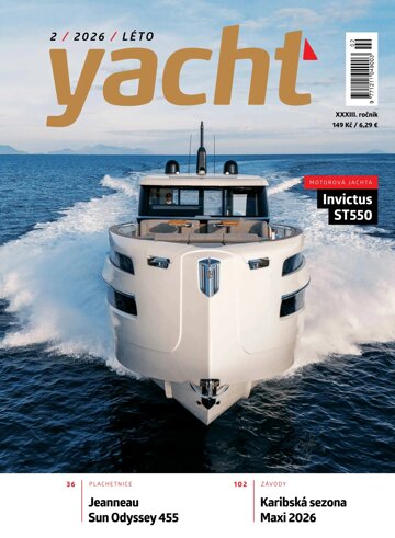 Obálka e-magazínu Yacht 2/2026 LÉTO