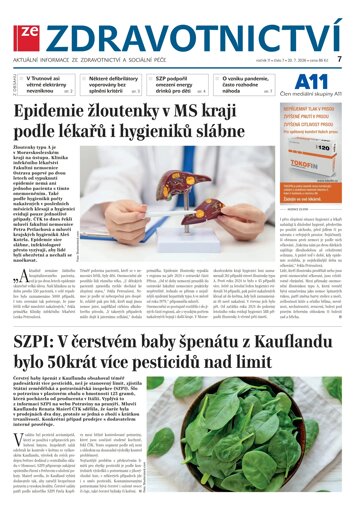 Obálka e-magazínu Ze Zdravotnictví 7/2026