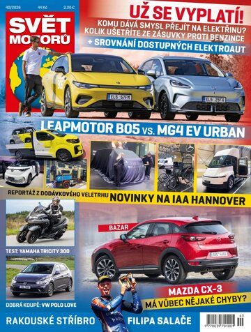 Obálka e-magazínu Svět motorů 40/2026