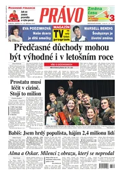 Deník Právo 25.3.2023