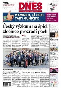 Obálka e-magazínu MF Dnes 6.9.2014