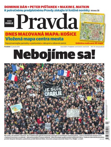 Obálka e-magazínu Pravda 12. 1. 2015