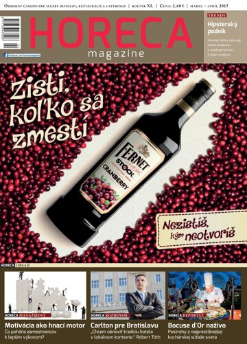 Obálka e-magazínu Horeca 3-4/2015