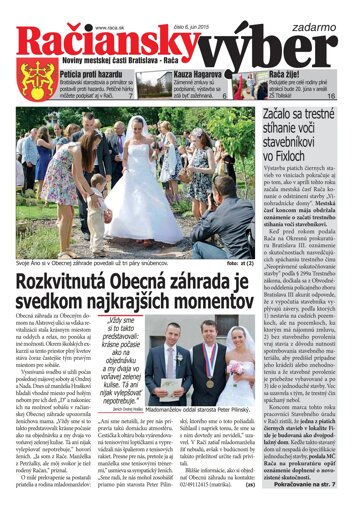 Obálka e-magazínu 6,2015