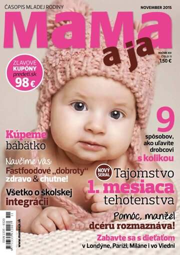 Obálka e-magazínu MAMA a ja 11/2015