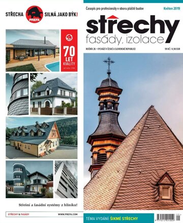 Obálka e-magazínu Střechy-Fasády-Izolace 5/2019