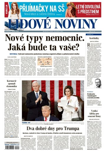 Obálka e-magazínu Lidové noviny 6.2.2020