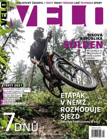 Obálka e-magazínu Velo 10/2020