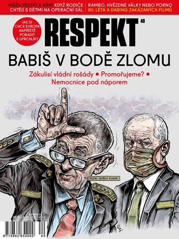 Obálka e-magazínu Respekt 40/2020