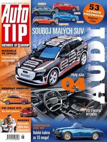 Obálka e-magazínu Auto TIP 6/2021