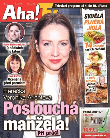 Obálka e-magazínu AHA! Tv - 3.3.2022